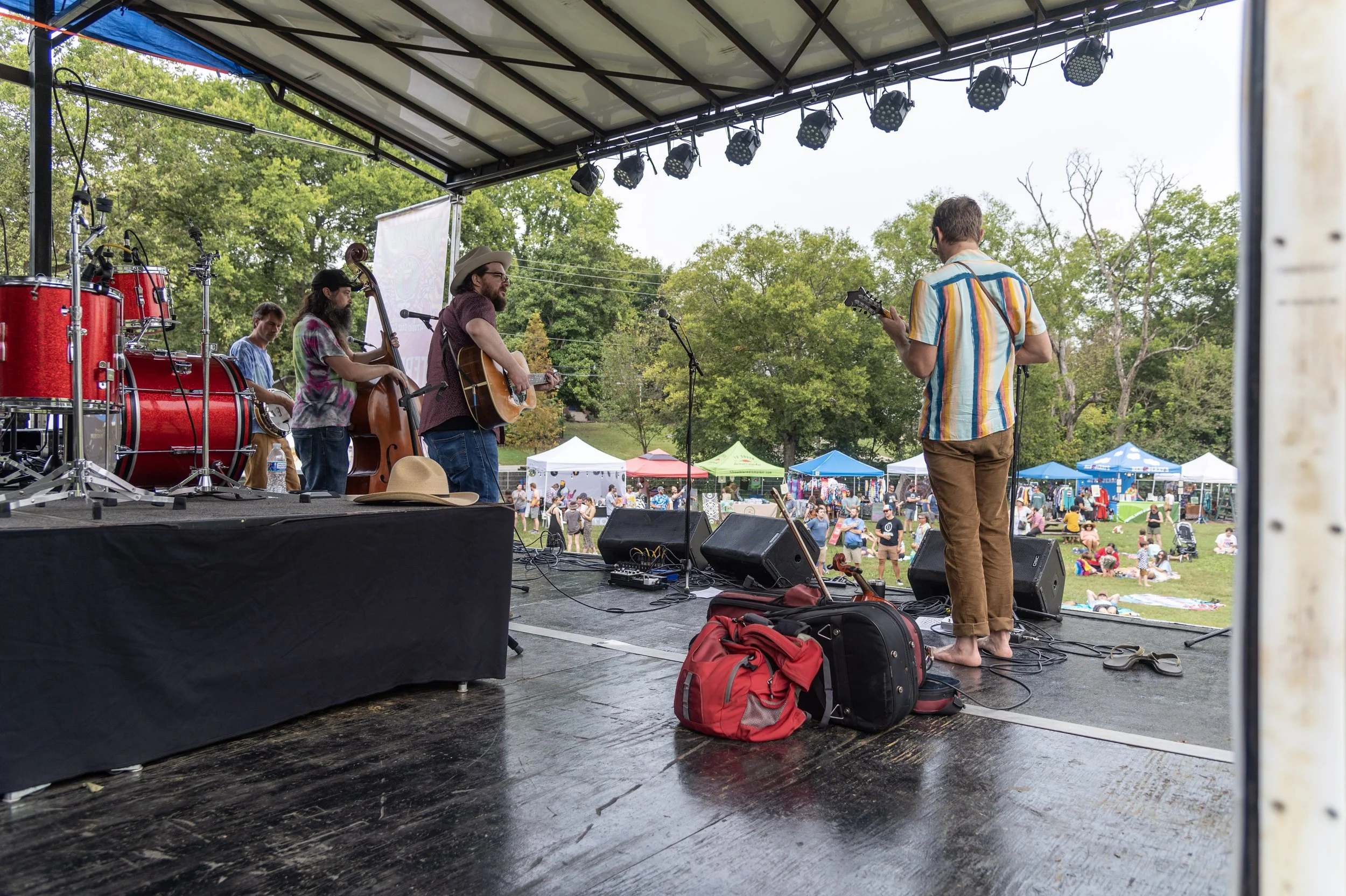 The view from the stage at the first Touch of Brews in 2021