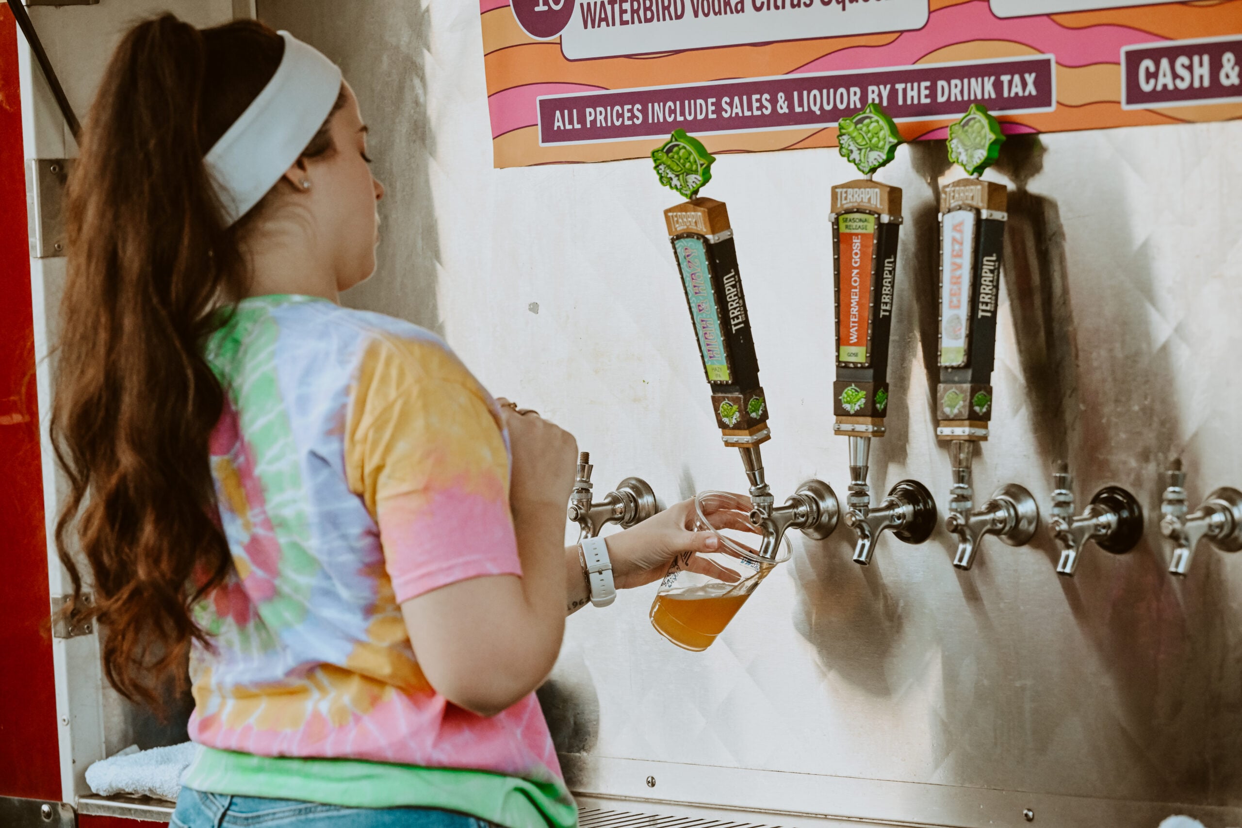 Touch of Brews festival scene in Donelson, Nashville