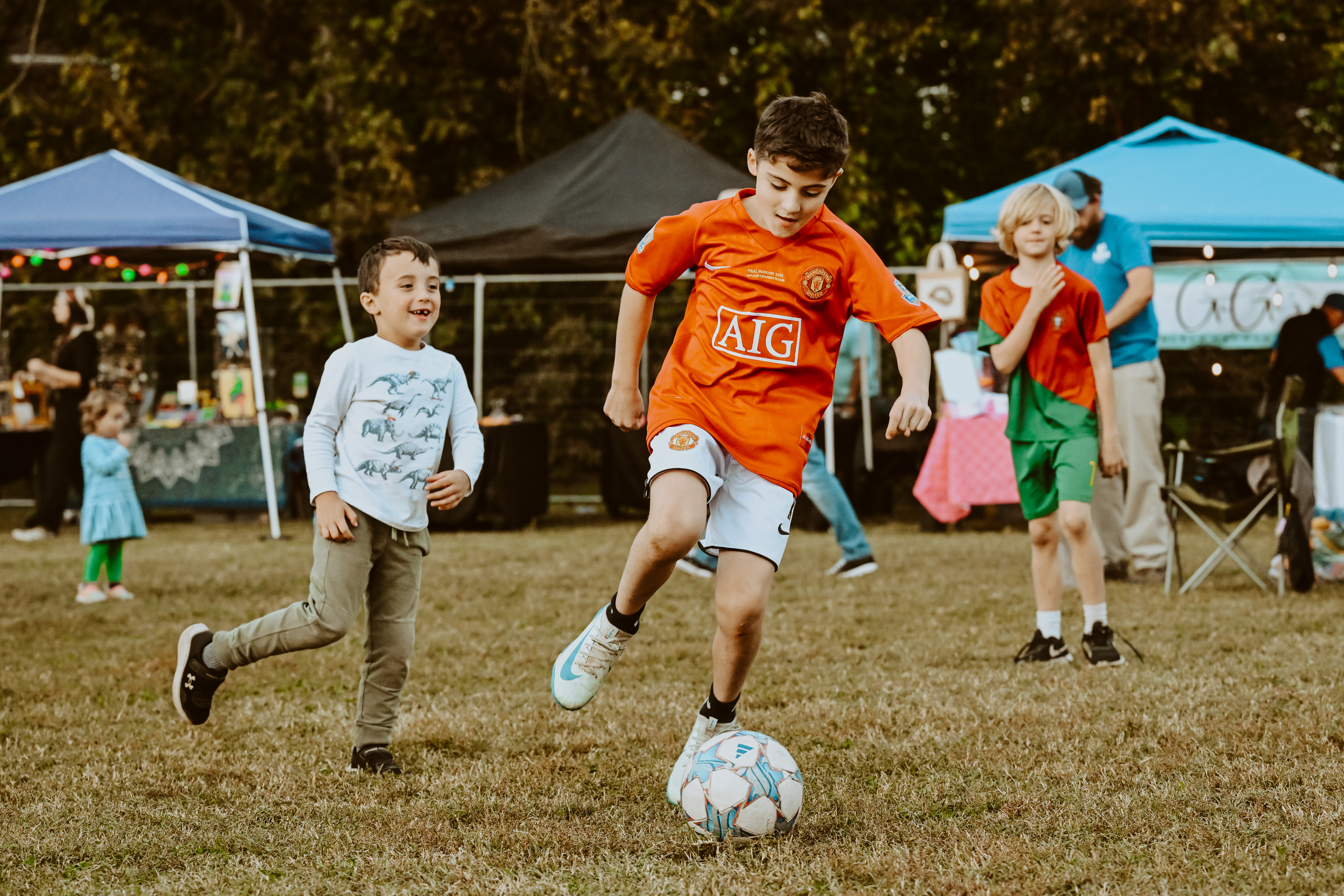 Kids Zone games at Touch of Brews 2024