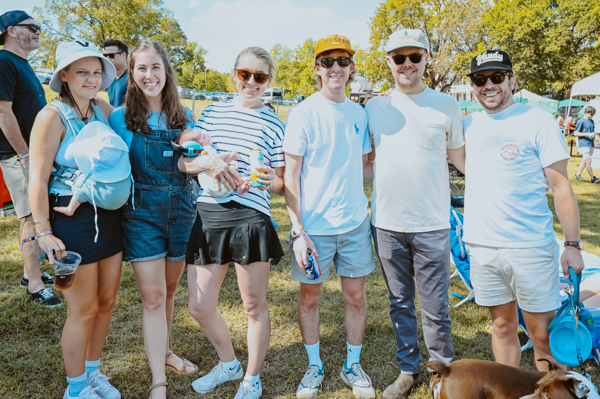 Group of friends at Touch of Brews 2025 in Nashville