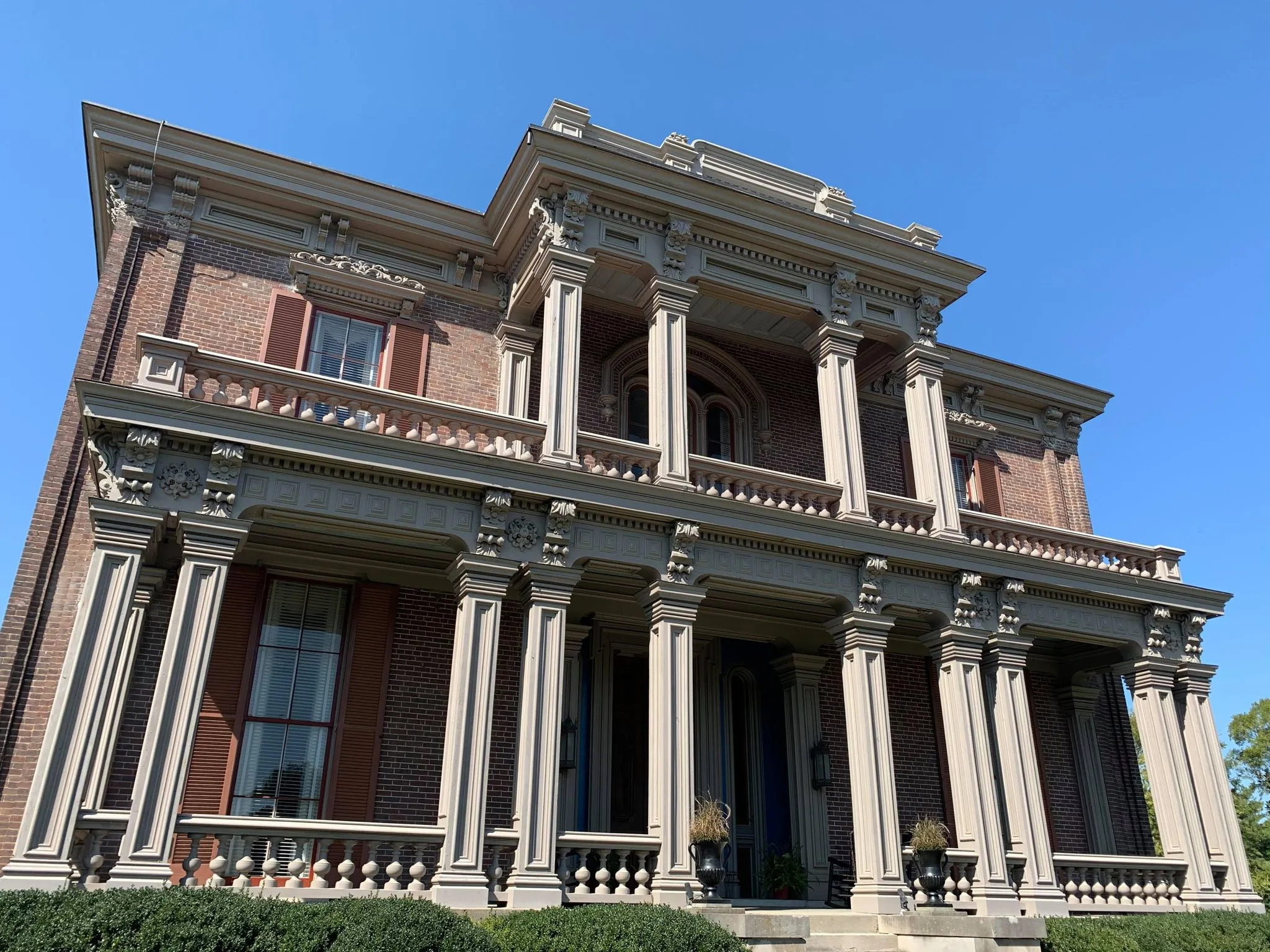 Two Rivers Mansion, the historic 1859 home of the Touch of Brews festival in Donelson, Nashville